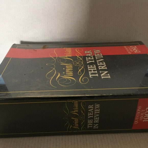 NEW Parker Brothers Classic 1992 Triva Pursuit The Year in Review Game Sealed - Picture 5 of 6